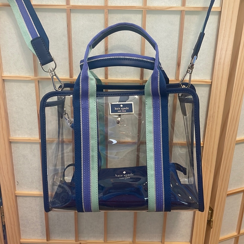 Kate spade clear crossbody purse